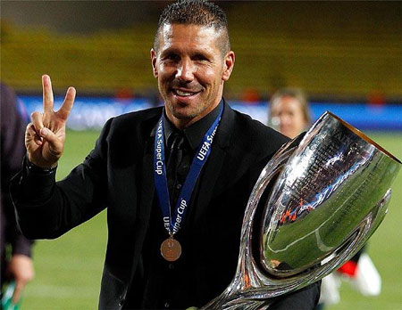 HLV Diego Simeone đặt thêm một mốc son chói lói nữa trong lịch sử Atletico ở triều đại của mình