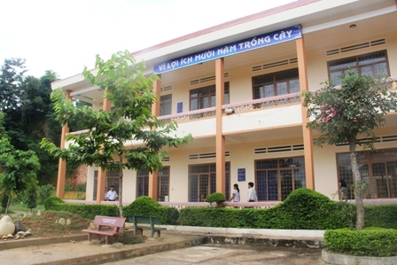 Trường Tiểu học ( thị trấn Dak  Liêng, huyện Lak)