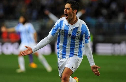 Isco giúp Malaga có bàn thắng mở tỷ số