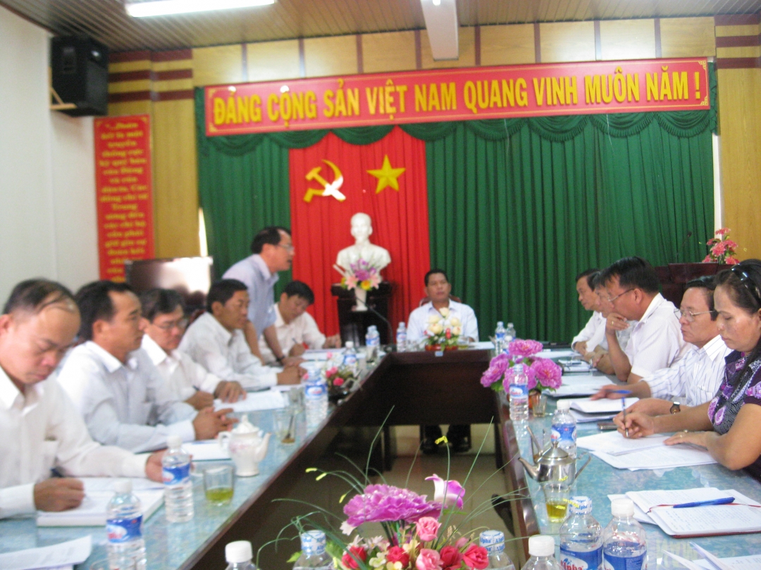 Quang cảnh buỏi làm việc