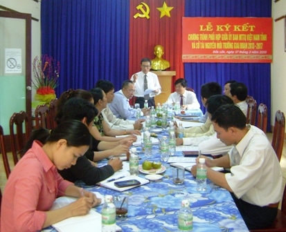 Quang cảnh buổi lễ