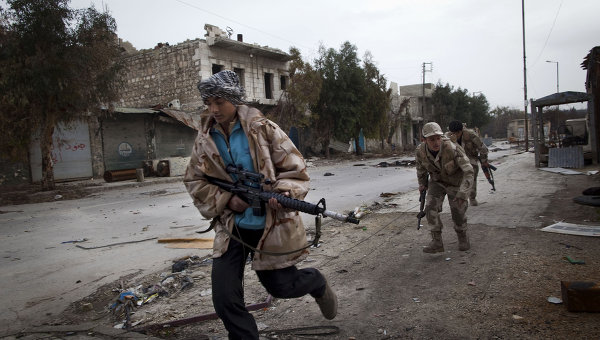 Lực lượng đối lập tại Syria. Ảnh: Ria Novosti