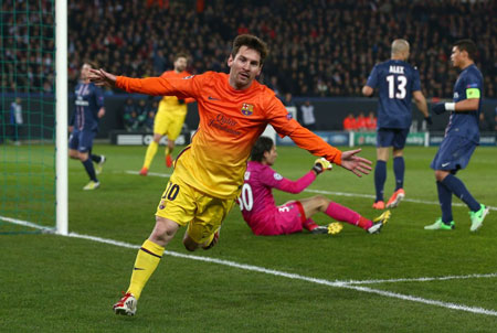 Lionel Messi tỏa sáng với bàn thắng mở tỷ số