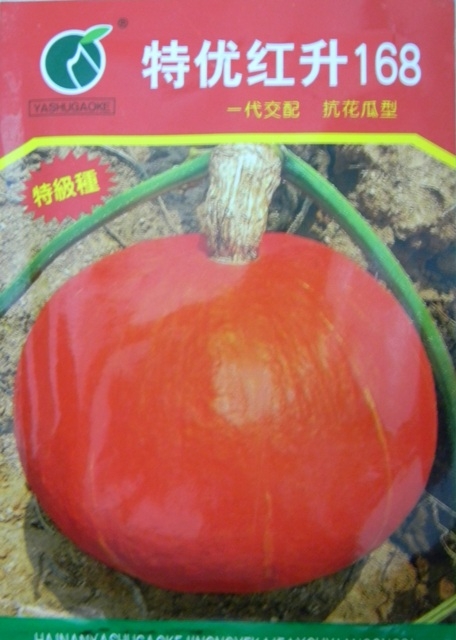 Trên  bao bì  hạt giống in toàn chữ Trung Quốc, không hề  có  chỉ dẫn nào  bằng tiếng Anh  hay  tiếng Việt.