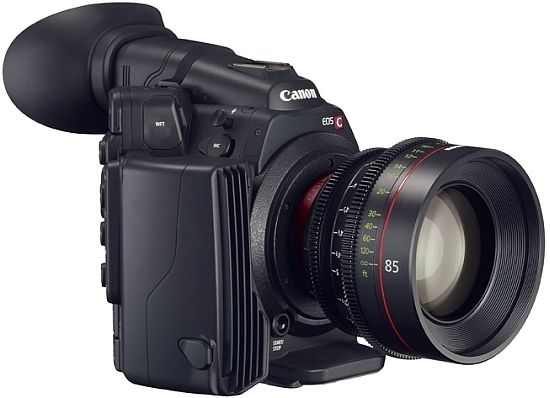 Một chiếc máy quay cũa hãng Canon đạt chuẩn 