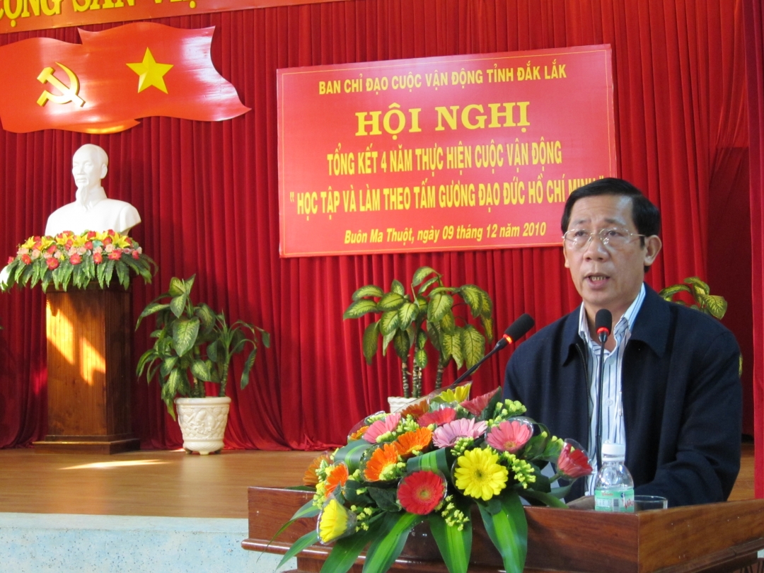 Đồng chí Lê Xuân Hảo, UVBTV, Trưởng Ban Tuyên giáo Tỉnh ủy