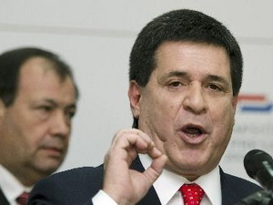 Tổng thống đắc cử Paraguay Hoiracio Cartes