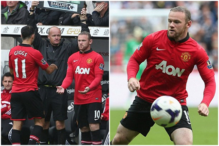 Rooney cũng đã để lại dấu ân sau khi được tung vào sân
