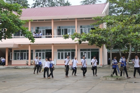Trường THPT Nguyễn Tất Thành (huyện M'Drak) được cải thiện đáng kể 