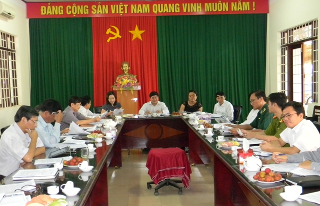 Quang cảnh buổi làm việc