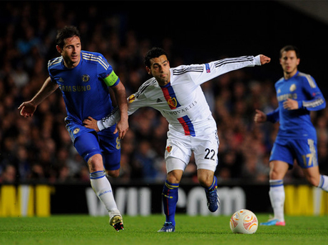 Chelsea và FC Basel đã từng chạm trán tại cúp châu Âu