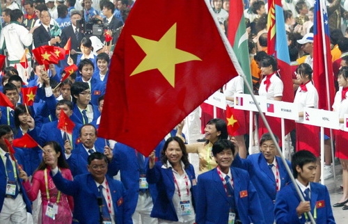 Đoàn thể thao Việt Nam đặt mục tiêu nằm trong top 3 khu vực