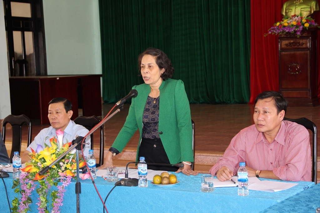Phó Chủ tịch UBND tỉnh Mai Hoan Niê Kdăm phát biểu chỉ đạo tại buổi làm việc