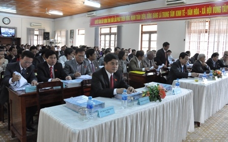 Các đại biểu tham dự Kỳ họp