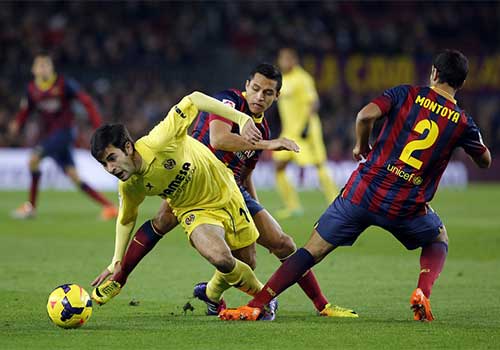 Villarreal đã thi đấu rất kiên cường trên thánh địa Nou Camp