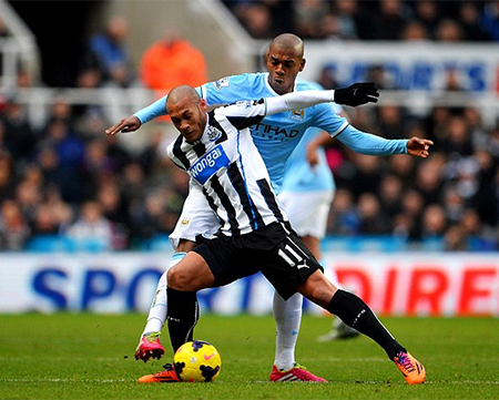 Newcastle đã có thế trận khá tốt trước Man City