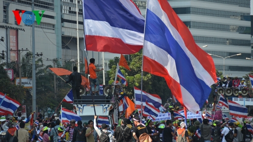 Người dân Thái Lan biểu tình tại thủ đô Bangkok