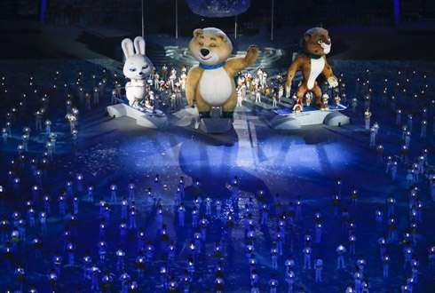 Ba linh vật của Sochi 2014 ra nói lời chia tay