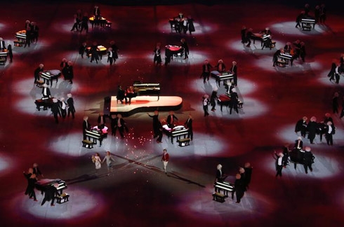 Màn biểu diễn bale và piano của các nghệ sĩ Nga
