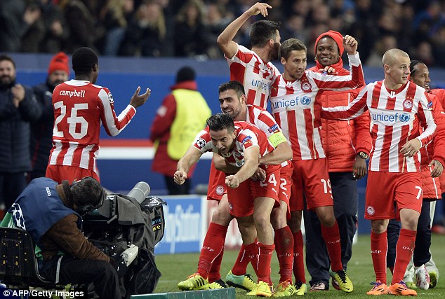 Olympiacos không phải là một đối thủ dễ bắt nạt