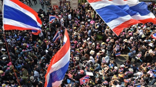 Các cuộc biểu tình rầm rộ như thế này sẽ không còn tiếp diễn tại Bangkok