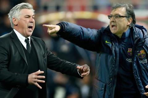 HLV Ancelotti và Martino không giấu giếm chiến thuật và nhân sự trước giờ thi đấu