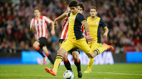 Diego Costa và đồng đội ngược dòng giành chiến thắng ngoạn mục giúp Atletico Madrid duy trì vị trí số 1