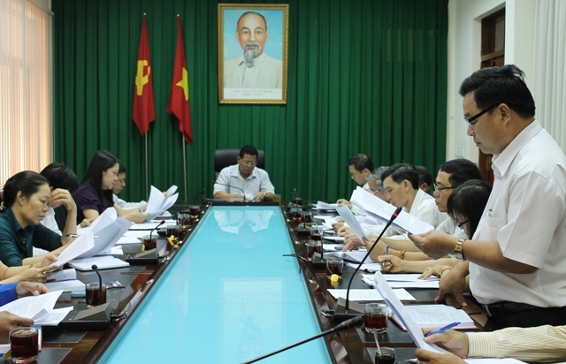 Quang cảnh cuộc họp.