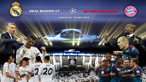 Real Madrid - Bayern Munich được xem là El Clasico của châu Âu 