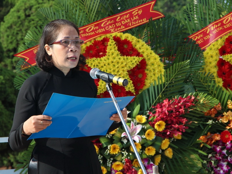 Phó Chủ tịch UBND tỉnh Mai Hoan Nie Kdăm, Trưởng ban 
