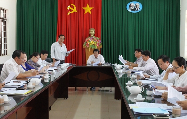 Quang cảnh cuộc họp