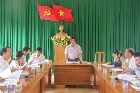 Ban Văn hóa -Xã hội giám sát tại huyện Krông Ana