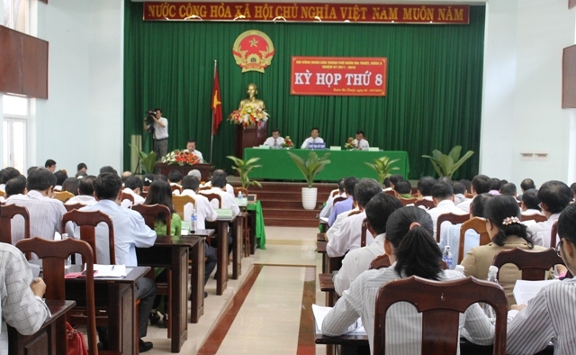 Quang cảnh kỳ họp