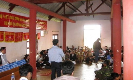 Một buổi trợ giúp pháp lý cho người dân huyện Krông Buk