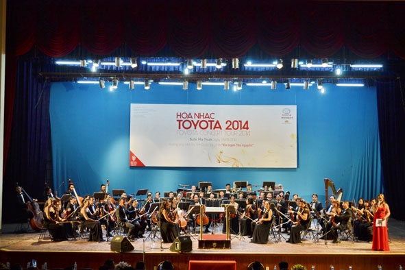 Chương trình “Hòa nhạc Toyota 2014” lần đầu tiên được tổ chức tại Dak Lak đã để lại nhiều ấn tượng cho thính giả yêu nhạc cổ điển.