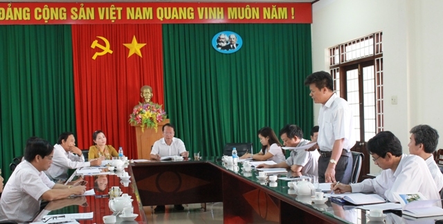 Quang cảnh cuộc họp