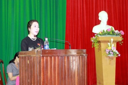 Đại biểu Quốc hội Nguyễn Thị Huệ 