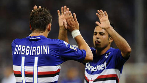 Sampdoria là một trong những đội bóng đóng vai 