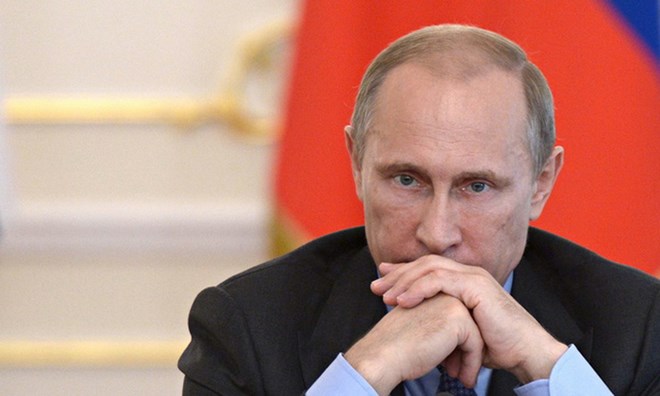 Thế giới đang dõi theo nước Nga và Tổng thống Putin trong cơn bão khó khăn hiện tại. (Nguồn: AFP)