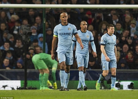 Man City vừa trải qua trận đấu tệ hại tại Champions League