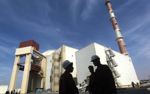 Nhà máy điện hạt nhân Bushehr của Iran (Ảnh AFP)