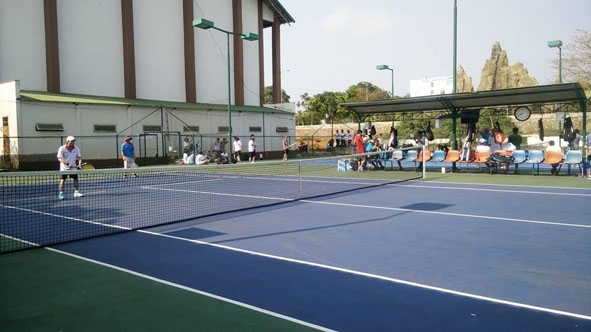 Giải quần vợt mùa xuân TX. Buôn Hồ được tổ chức tại Sân quần vợt An Nguyên Gia.