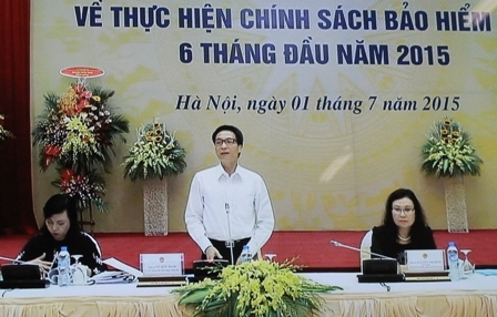 Phó Thủ tướng Vũ Đức Đam phát biểu tại Hội nghị.