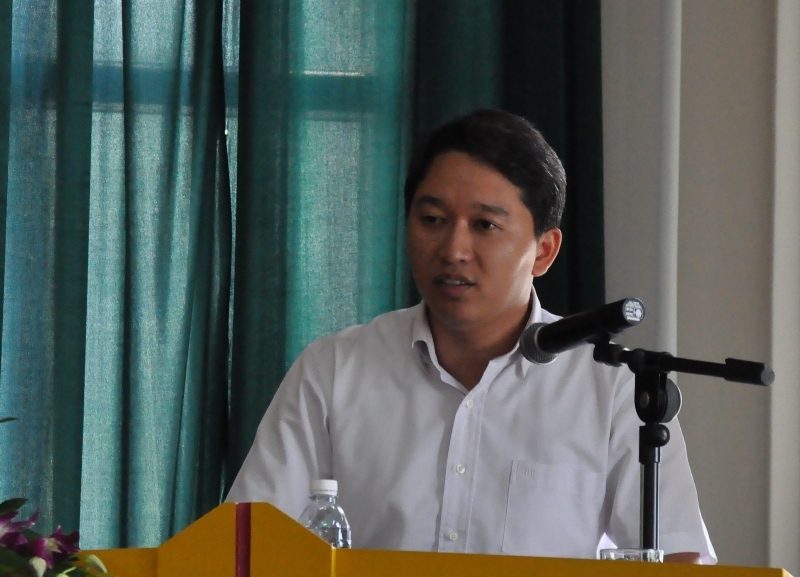 Phó Chủ tịch UBND tỉnh Nguyễn Hải Ninh phát biểu tại Hội nghị