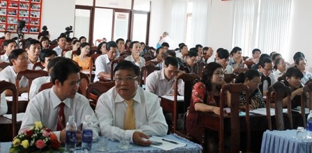 Các đại biểu tham dự Hội nghị. 