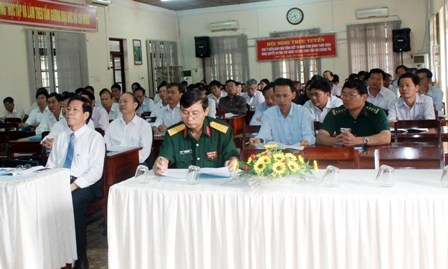 Các đại biểu tham dự Hội nghị tại điểm cầu Đắk Lắk