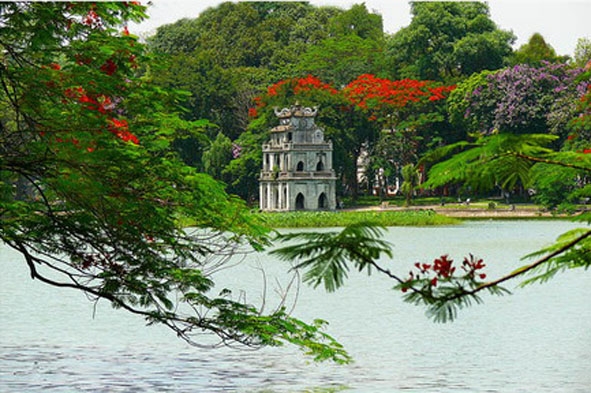 Hồ Gươm Hà Nội (Nguồn: Hiệp hội Du lịch Việt Nam)