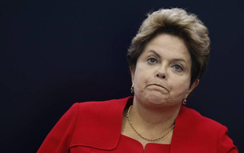 Tổng thống Brazil Dilma Rousseff. (Ảnh: Reuters)