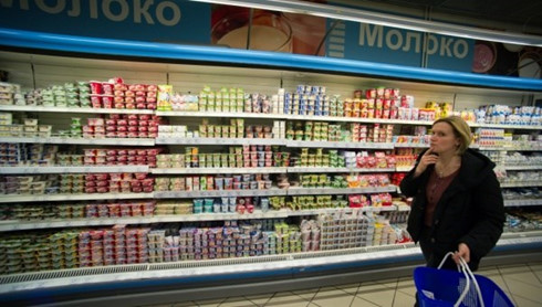 Một siêu thị ở Nga. (Nguồn: russia-insider.com).
