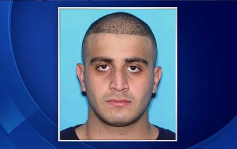 Omar Mateen, kẻ thực hiện vụ xả súng vào đám đông trong hộp đêm đồng tính Pulse ở thành phố Orlando, bang Florida ngày 12-6. (Ảnh: CBS News)